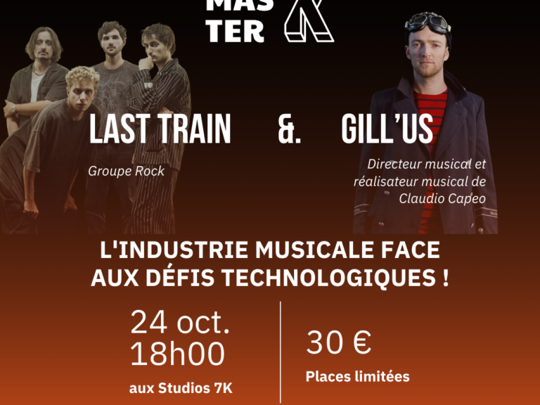 Master K Exclusive avec LAST TRAIN et GILL’US Master K Exclusive avec LAST TRAIN et GILL’US